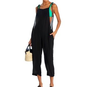 Black Women's Jumpsuit cover up